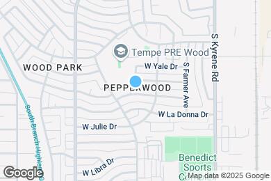 Map image of the property - 636 W Magdalena Dr