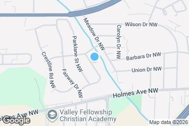Map image of the property - 914 Linwood Dr NW