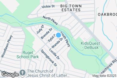 Map image of the property - 2515 Wanda Dr