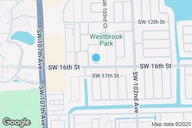 Map image of the property - 10361 SW 16th St