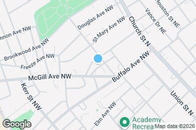 Map image of the property - 100 Ash Ave NW