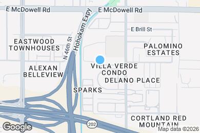 Map image of the property - 4613 E Culver St