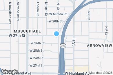 Map image of the property - 907 W 27th St