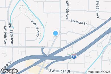 Map image of the property - 9647 SW Capitol Hwy