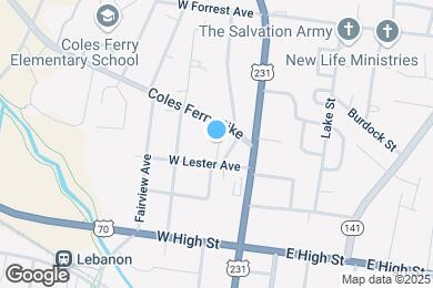 Map image of the property - 206 Coles Ferry Pike