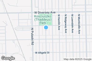Map image of the property - 2659 N Springfield Ave
