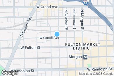 Map image of the property - 1117 W Carroll Ave