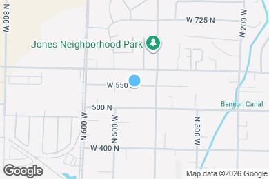 Map image of the property - 456 W 550 N