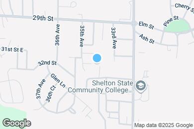 Map image of the property - 3204 34th Ave