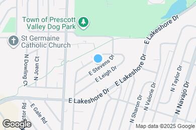 Map image of the property - 8396 E Stevens Dr