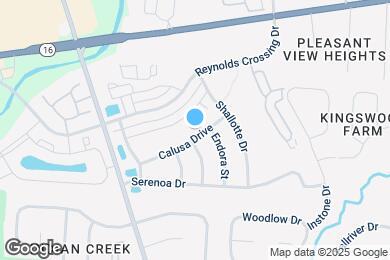 Map image of the property - 7206 Calusa Drive