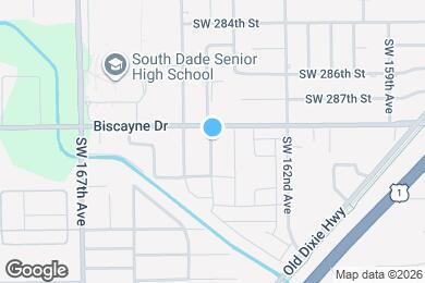 Map image of the property - 28857 SW 163rd Ct