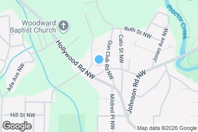 Map image of the property - 2125 Hollywood Dr NW