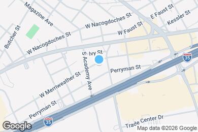 Map image of the property - 337 W Merriweather St