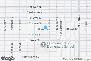 Map image of the property - 4134 3rd Ave S