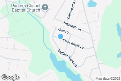 Map image of the property - 1980 Clear Brook Dr