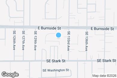 Map image of the property - 13143 SE Ash St
