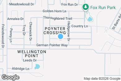 Map image of the property - 3969 Irish Setter Dr