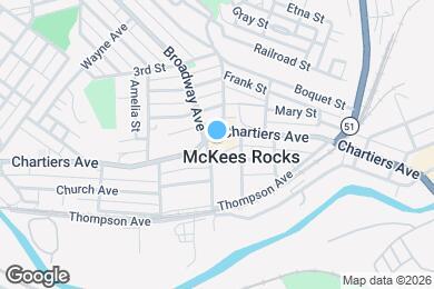 Map image of the property - 907 Chartiers Ave