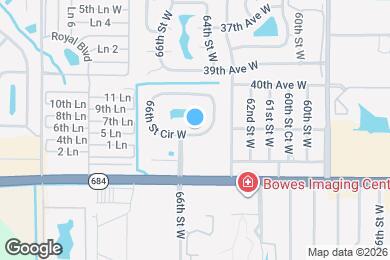 Map image of the property - 4112 66th St Cir W