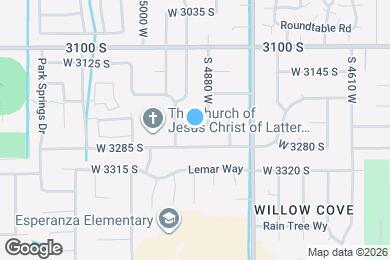 Map image of the property - 4907 W 3235 S
