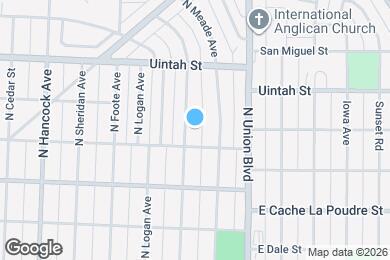 Map image of the property - 1007 N Farragut Ave