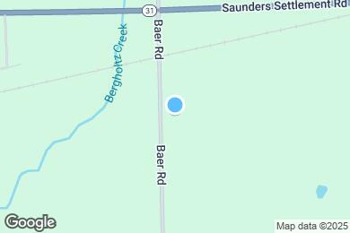 Map image of the property - 5825 Baer Rd