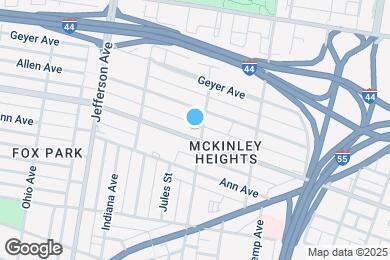 Map image of the property - 2107-2109-2109 Russell Blvd