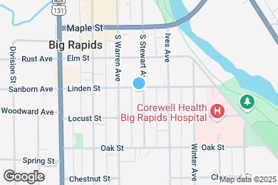 Map image of the property - 319 S Stewart Ave