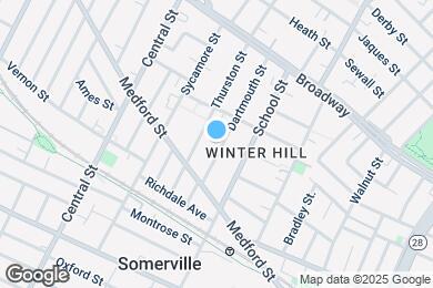 Map image of the property - 20 Dartmouth St