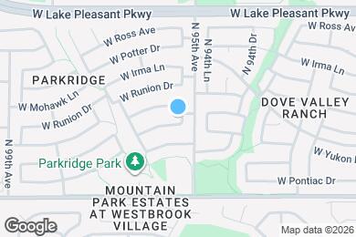 Map image of the property - 9528 W Clara Ln