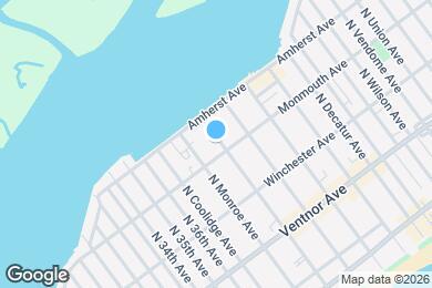 Map image of the property - 202 N Madison Ave