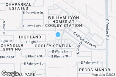 Map image of the property - 2865 S Hansen Dr