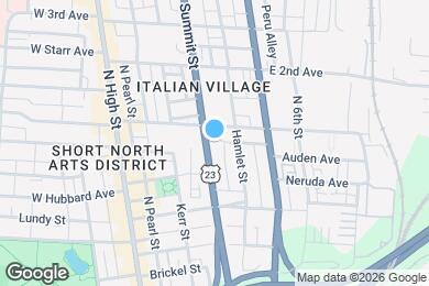 Map image of the property - 854 Summit St