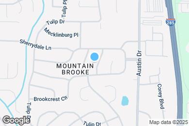 Map image of the property - 1613 W Austin Rd