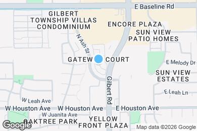 Map image of the property - 25 W Gary Ave