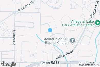 Map image of the property - 2630 Argo Dr SE