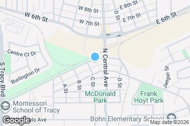 Map image of the property - 28 W 4th St