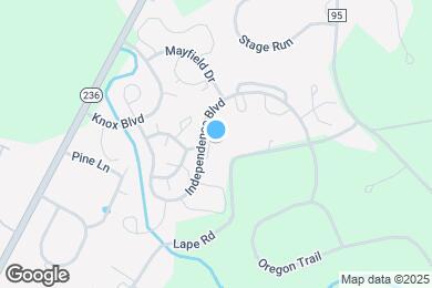 Map image of the property - 10 Flintlock Ln