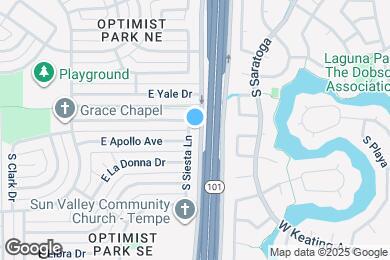 Map image of the property - 5715 S Siesta Ln