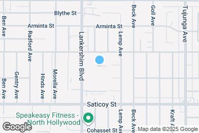 Map image of the property - 7728 Lankershim Blvd
