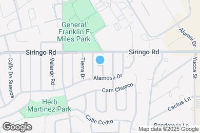 Map image of the property - 1016 San Lorenzo Dr