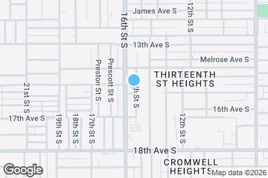 Map image of the property - 1465 15th St S