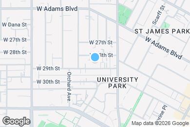 Map image of the property - 1173 W 29th St