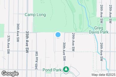 Map image of the property - 5416 31st Ave SW