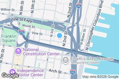 Map image of the property - 214 Vine St