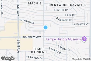 Map image of the property - 3209 S College Ave