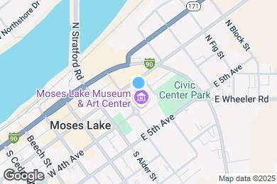 Map image of the property - 309 E 3rd Ave