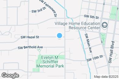 Map image of the property - 13220 SW Hazel St