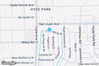 Map image of the property - 2005 Figaro Ln